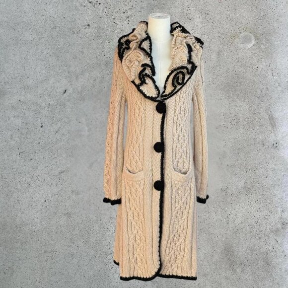 Vintage long line cardigan - Picture 2 of 7